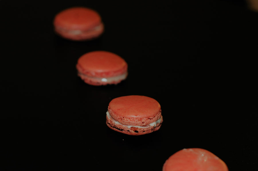 Red Velvet Macarons