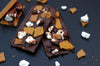 Belgian chocolate bark covered in gourmet graham crackers and house-made marshmallows